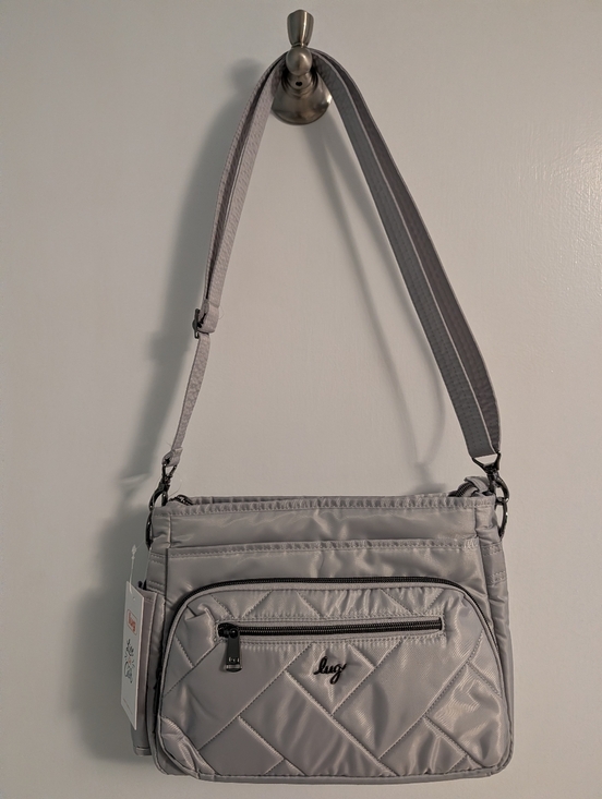 lug Handbags - NWT Lug Shimmy LE Cloud Grey Crossbody Bag